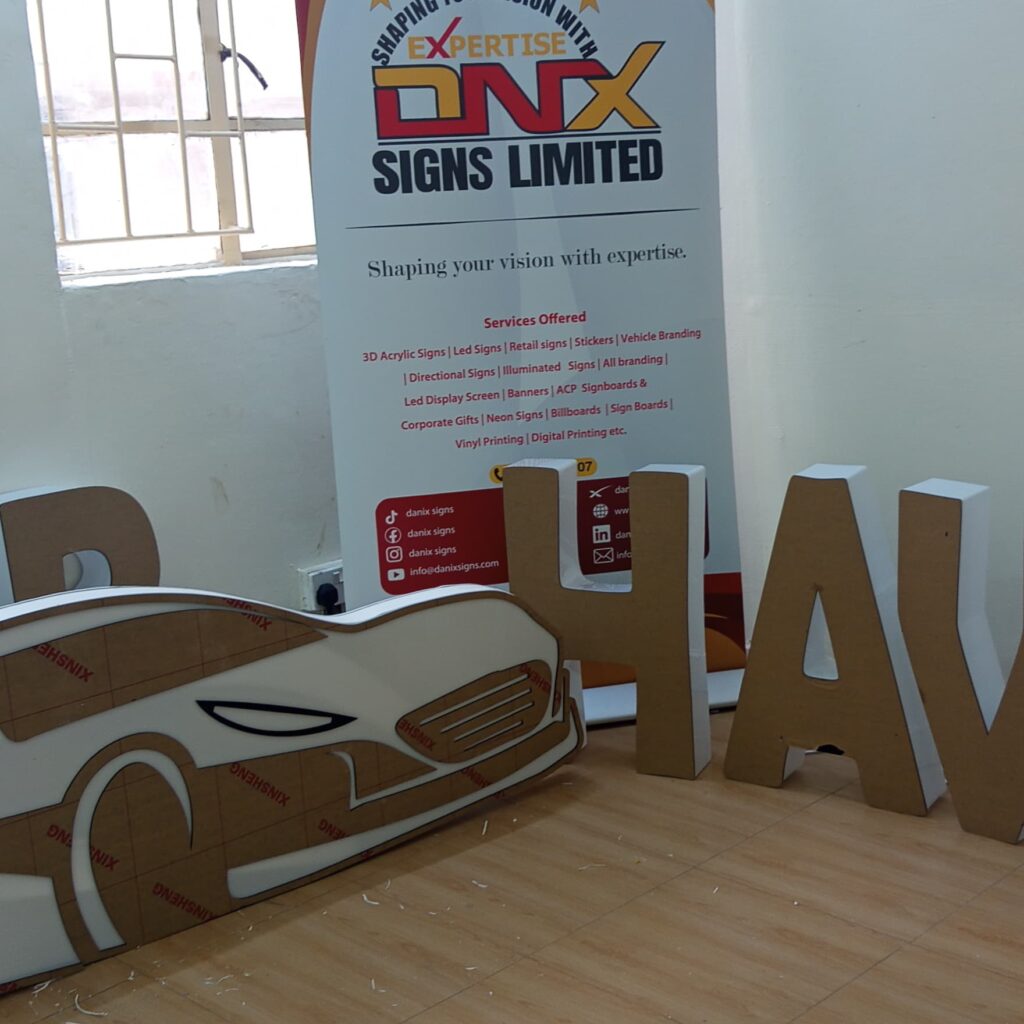 Custom Signage Nairobi — Danix Signs Kenya