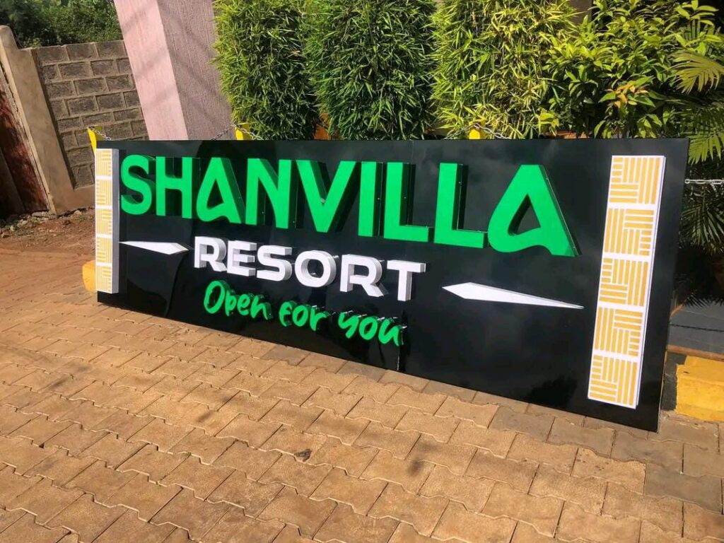 High-quality outdoor restaurant signage designed for Nairobi businesses