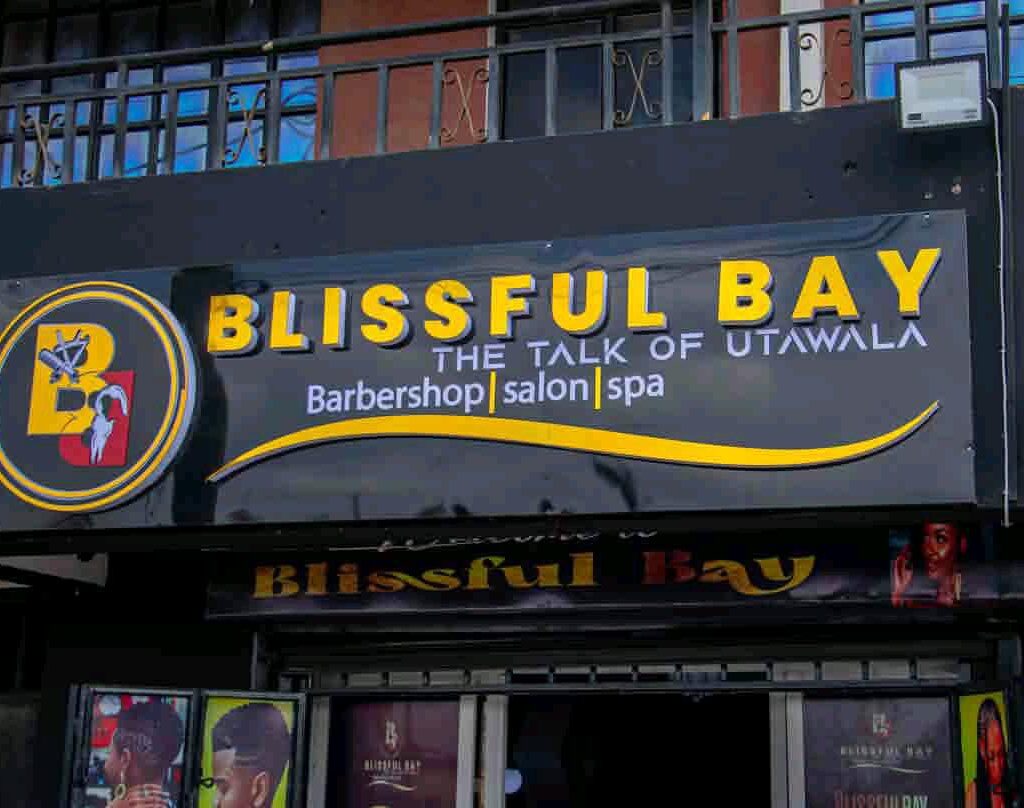 Custom store signs in Nairobi by Danix Signs Limited, featuring 3D, illuminated, and acrylic signage for enhanced storefront visibility.