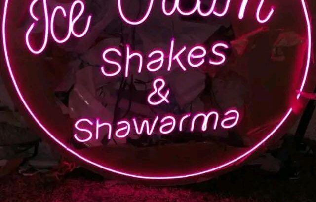 Custom neon sign installed by Danix Signs Limited in Nairobi for restaurants, bars, and commercial spaces