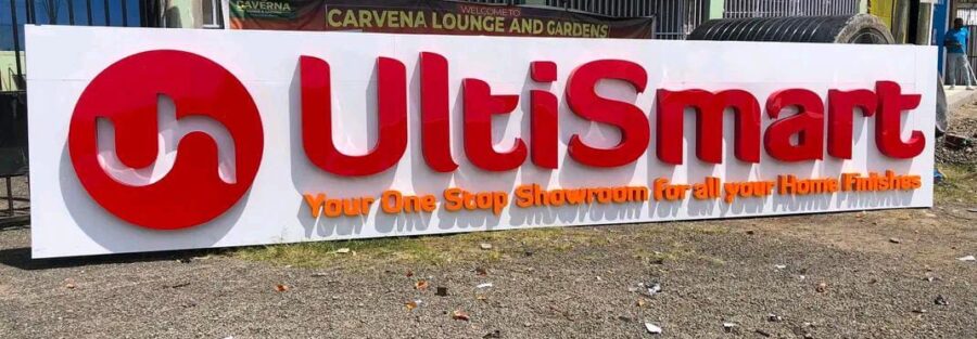 Professional store signs in Nairobi by Danix Signs Limited, crafted to enhance storefront visibility and attract more customers.