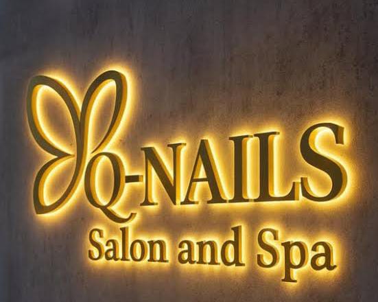 salon and spa signage