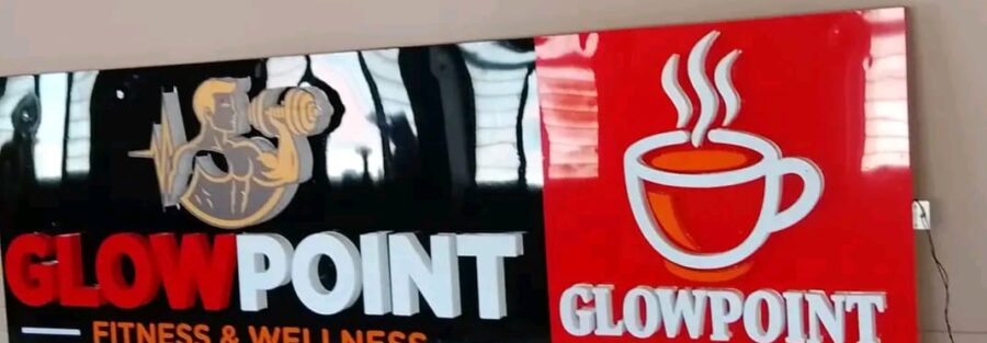 Custom acrylic signage installed by Danix Signs in Nairobi, Kenya for professional business branding