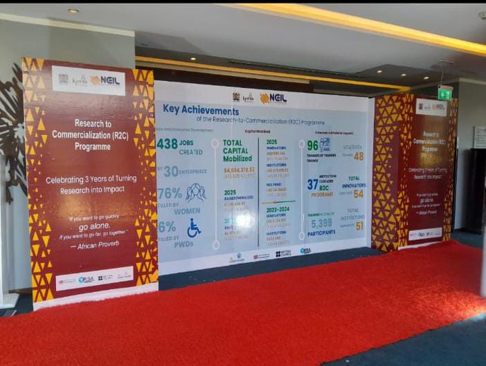 Custom wall branding in Kenya using vinyl graphics to display company logo and office designs