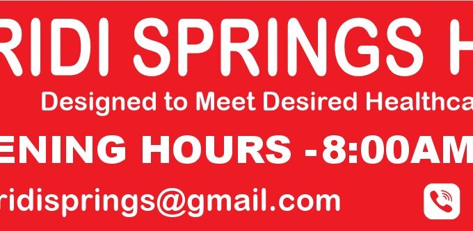 3D MEDICAL SIGN hospital signage Kenya modern design