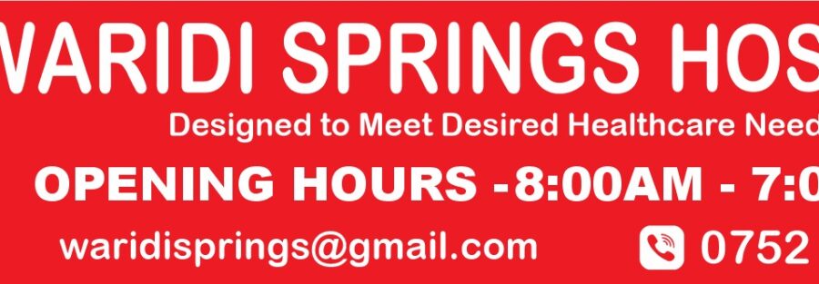 hospital signage Kenya modern design