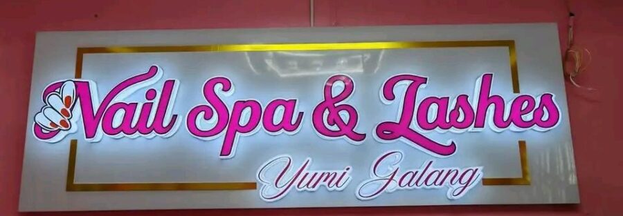 3D sign installation in Nairobi by DANIX SIGNS LIMITED showcasing illuminated business signage on a commercial building.