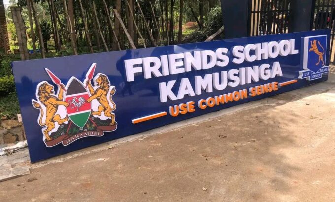 school sign Custom display signs in Nairobi Kenya by Danix Signs Limited, high-quality indoor and outdoor business signage solutions